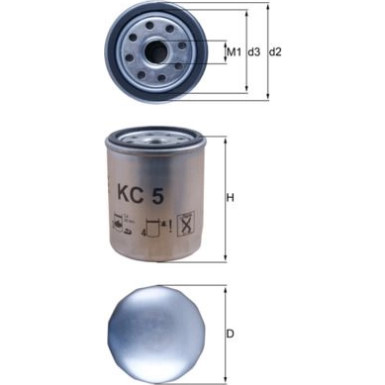 KC 5 Kraftstofffilter