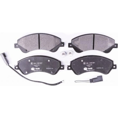 Hella Pagid | Bremsbelagsatz, Scheibenbremse | 8DB 355 012-771
