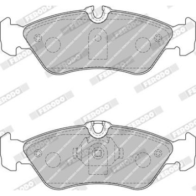 Ferodo | Bremsbelagsatz, Scheibenbremse | FVR1876