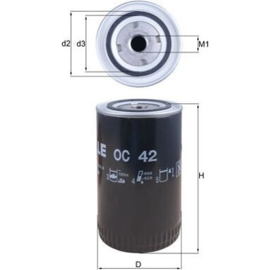 OC 42 Ölfilter