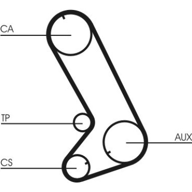 CT773 Zahnriemen