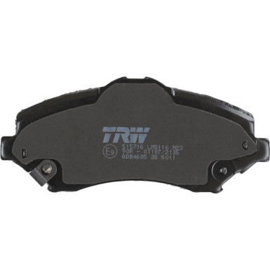 TRW Bremsbelagsatz, Scheibenbremse COTEC GDB4605