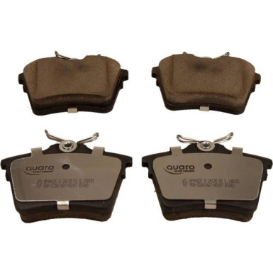 Bremsbelagsatz, Scheibenbremse QUARO SILVER CERAMIC QP4462C
