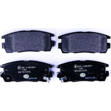 8DB 355 012-951 Bremsbelagsatz, Scheibenbremse