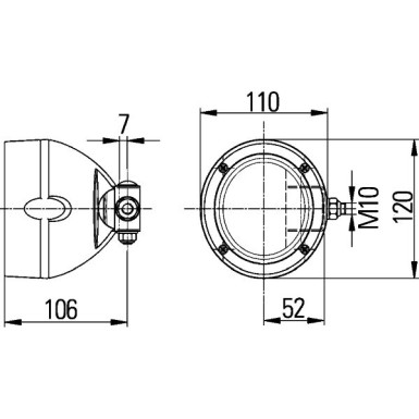 Hella | Arbeitsscheinwerfer | 1GM 996 134-371