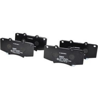 Delphi Bremsbelagsatz, Scheibenbremse LP2244