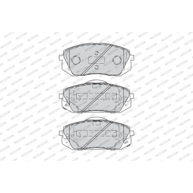 Ferodo Bremsbelagsatz, Scheibenbremse PREMIER ECO FRICTION FDB4194
