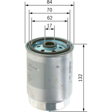 1 457 434 436 Kraftstofffilter