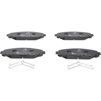 13.0460-5634.2 Bremsbelagsatz, Scheibenbremse