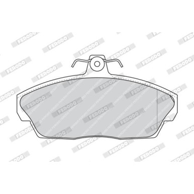 Ferodo | Bremsbelagsatz, Scheibenbremse | FDB1291 Ferodo | Bremsbelagsatz, Scheibenbremse | FDB1291