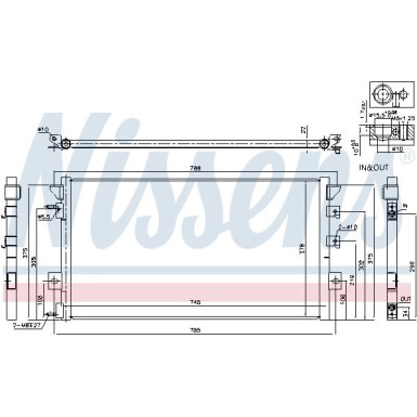 94680 Kondensator, Klimaanlage