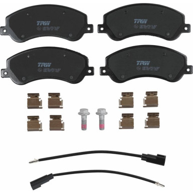 TRW Bremsbelagsatz, Scheibenbremse COTEC GDB1724