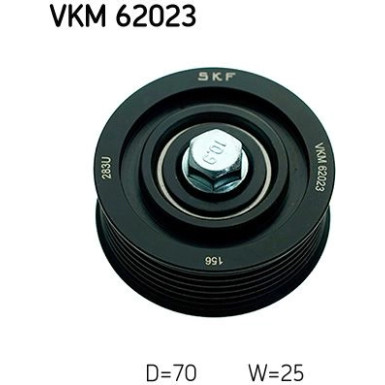 VKM 62023 Umlenk-/Führungsrolle, Keilrippenriemen