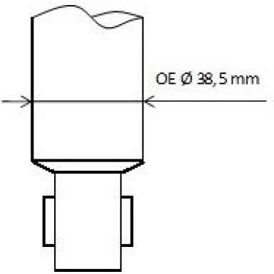 343827 Stoßdämpfer Excel-G