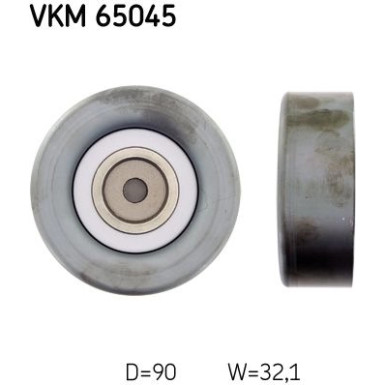 VKM 65045 Umlenk-/Führungsrolle, Keilrippenriemen VKM 65045 Umlenk-/Führungsrolle, Keilrippenriemen