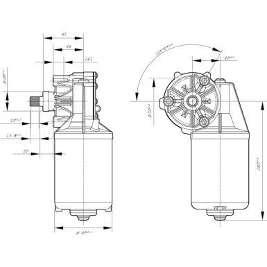 0 986 337 410 Wischermotor