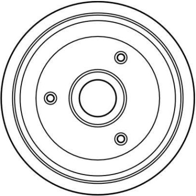 TRW | Bremstrommel | DB4129
