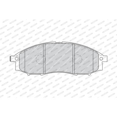 FDB1745 Bremsbelagsatz, Scheibenbremse PREMIER ECO FRICTION