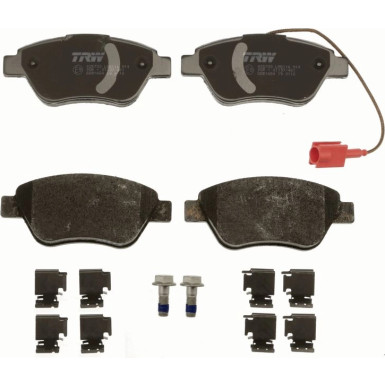 GDB1654 Bremsbelagsatz, Scheibenbremse COTEC