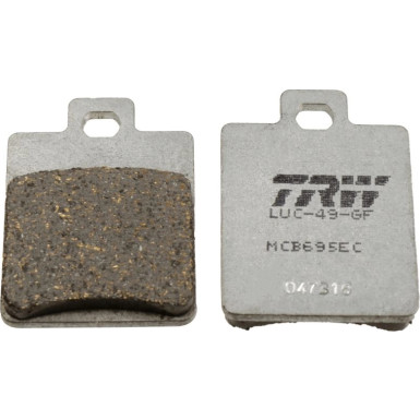 TRW | Bremsbelagsatz, Scheibenbremse | MCB695EC