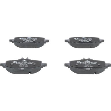 13.0460-2653.2 Bremsbelagsatz, Scheibenbremse