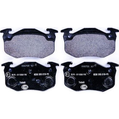 8DB 355 018-951 Bremsbelagsatz, Scheibenbremse