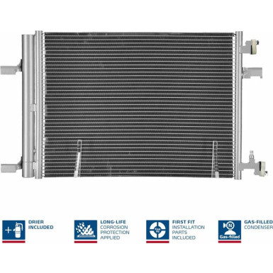 940134 Kondensator, Klimaanlage ** FIRST FIT **