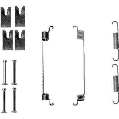 8DZ 355 200-841 Zubehörsatz, Bremsbacken