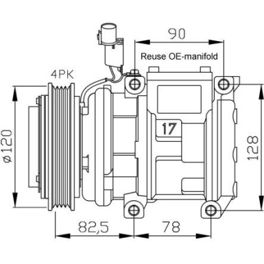 32449 Kompressor, Klimaanlage EASY FIT