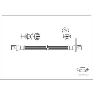 19032207 Bremsschlauch