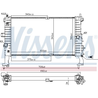 63092 Kühler, Motorkühlung