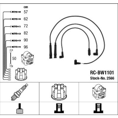 2566 Zündleitungssatz