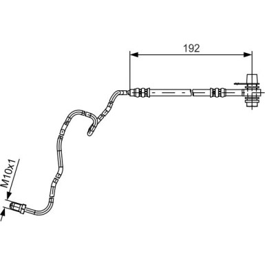 1 987 481 536 Bremsschlauch 1 987 481 536 Bremsschlauch