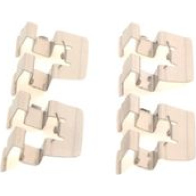 BOSCH | Zubehörsatz, Scheibenbremsbelag | 1 987 474 475