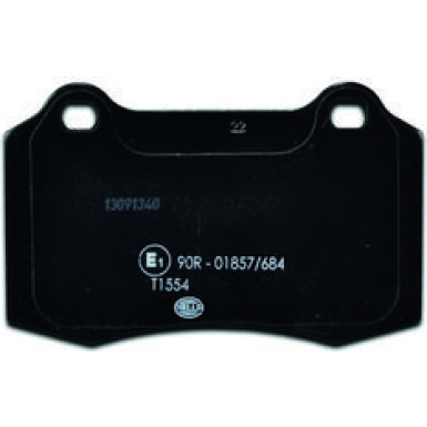 Hella | Bremsbelagsatz, Scheibenbremse | 8DB 355 006-591
