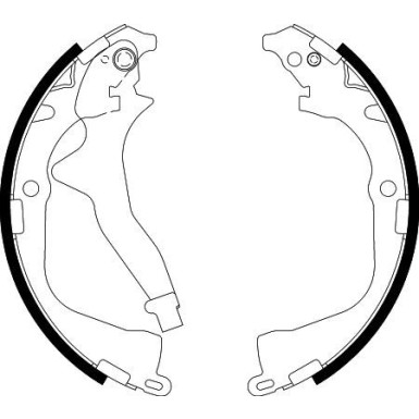 Hella | Bremsbackensatz | 8DB 355 022-061