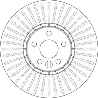 Bremsscheibe TRW SINGLE DF6472S