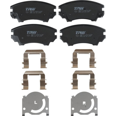 GDB1783 Bremsbelagsatz, Scheibenbremse COTEC