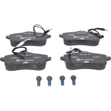 13.0460-2891.2 Bremsbelagsatz, Scheibenbremse