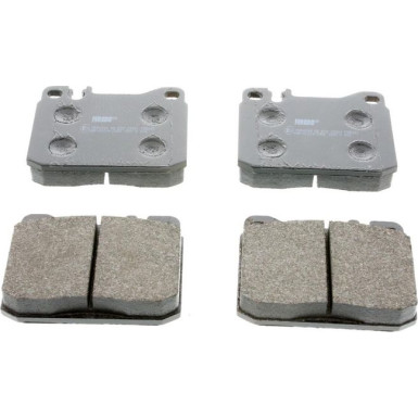 Ferodo Bremsbelagsatz, Scheibenbremse PREMIER ECO FRICTION FDB243