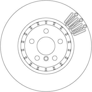 TRW | Bremsscheibe | DF6892S