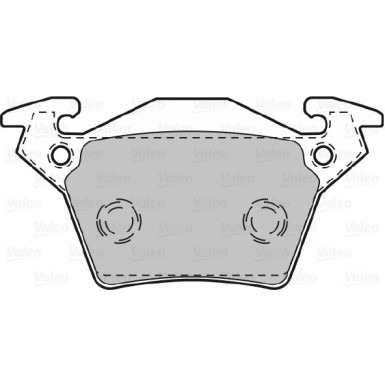 598301 Bremsbelagsatz, Scheibenbremse