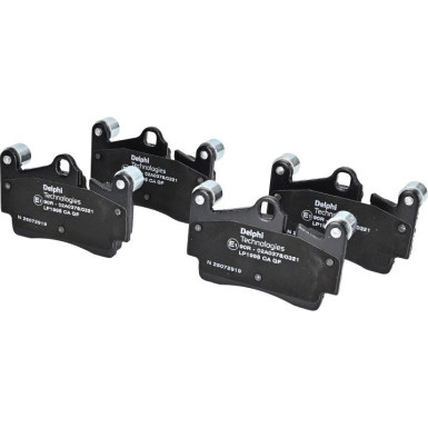 Delphi | Bremsbelagsatz, Scheibenbremse | LP1998