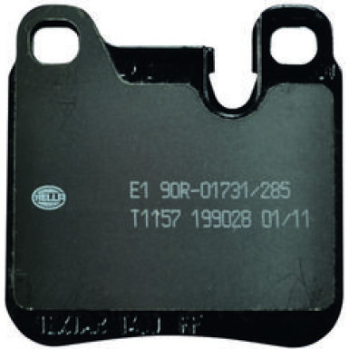 Hella | Bremsbelagsatz, Scheibenbremse | 8DB 355 008-491