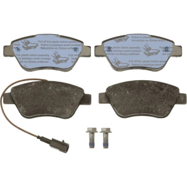 GDB1590 Bremsbelagsatz, Scheibenbremse COTEC