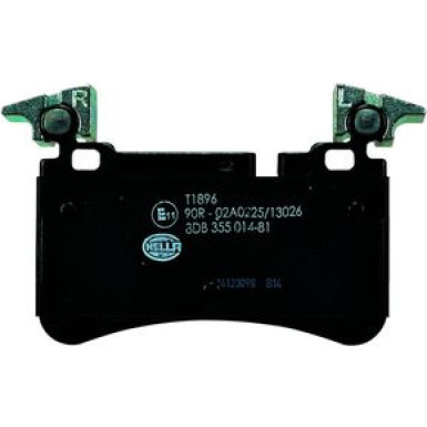 Hella | Bremsbelagsatz, Scheibenbremse | 8DB 355 014-811