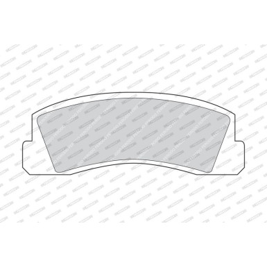 FDB195 Bremsbelagsatz, Scheibenbremse PREMIER ECO FRICTION