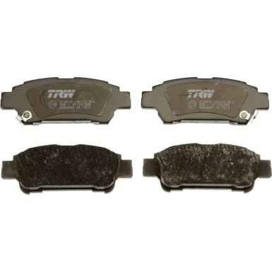 TRW Bremsbelagsatz, Scheibenbremse COTEC GDB3249