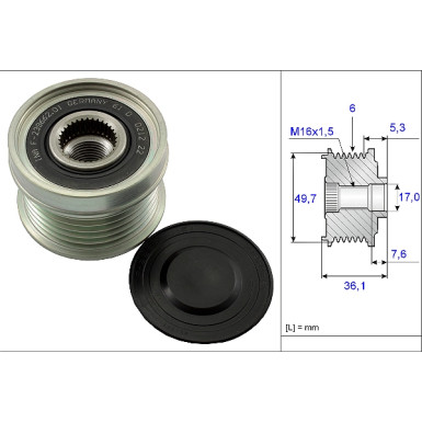 535 0134 10 Generatorfreilauf
