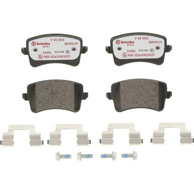 P 85 100X Bremsbelagsatz, Scheibenbremse XTRA LINE